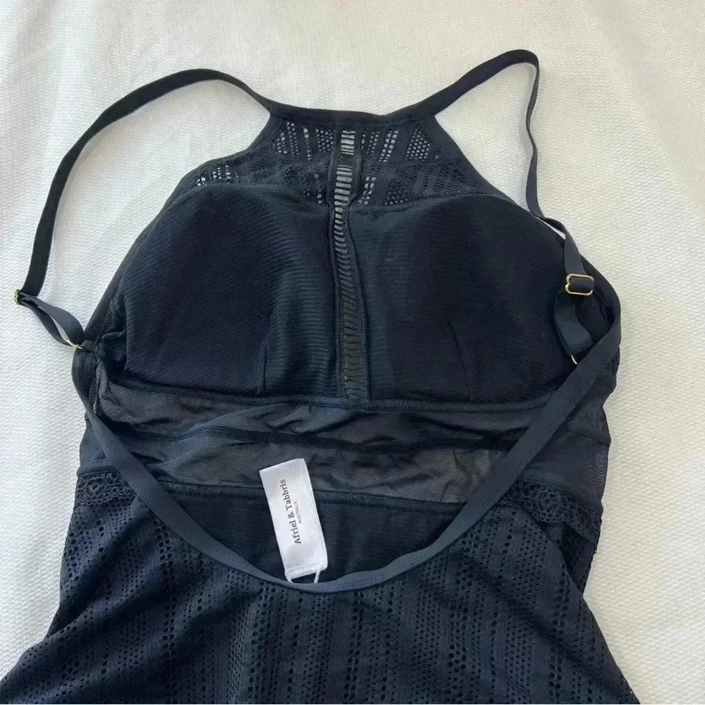 Afriel & Tabbris Women’s Black swimsuit size 12 - Picture 5 of 10